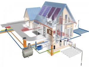 Газ, вентиляция, слаботочная проводка в доме
