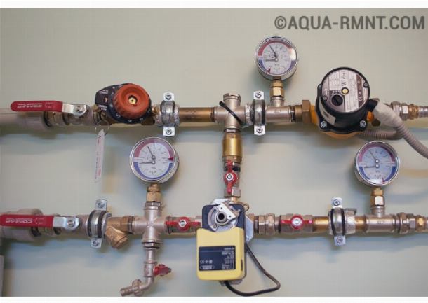 Датчики давления воды в системе водоснабжения