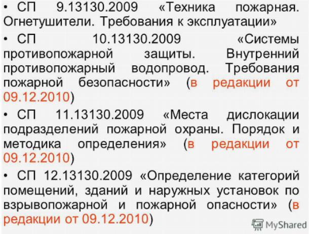 Источники наружного противопожарного водоснабжения. Требования пожарной безопасности