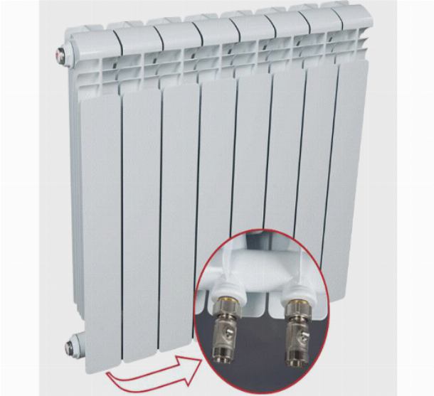 Радиаторы отопления с нижним подключением